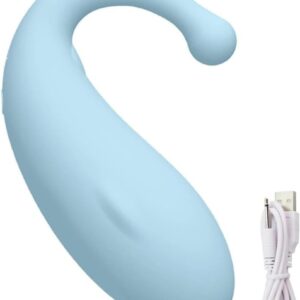 Adult Vibrating Egg 10 Modes Whale-Shaped Sex Machine Vibrating Egg Female Sex Toy G-Spot Vibrator