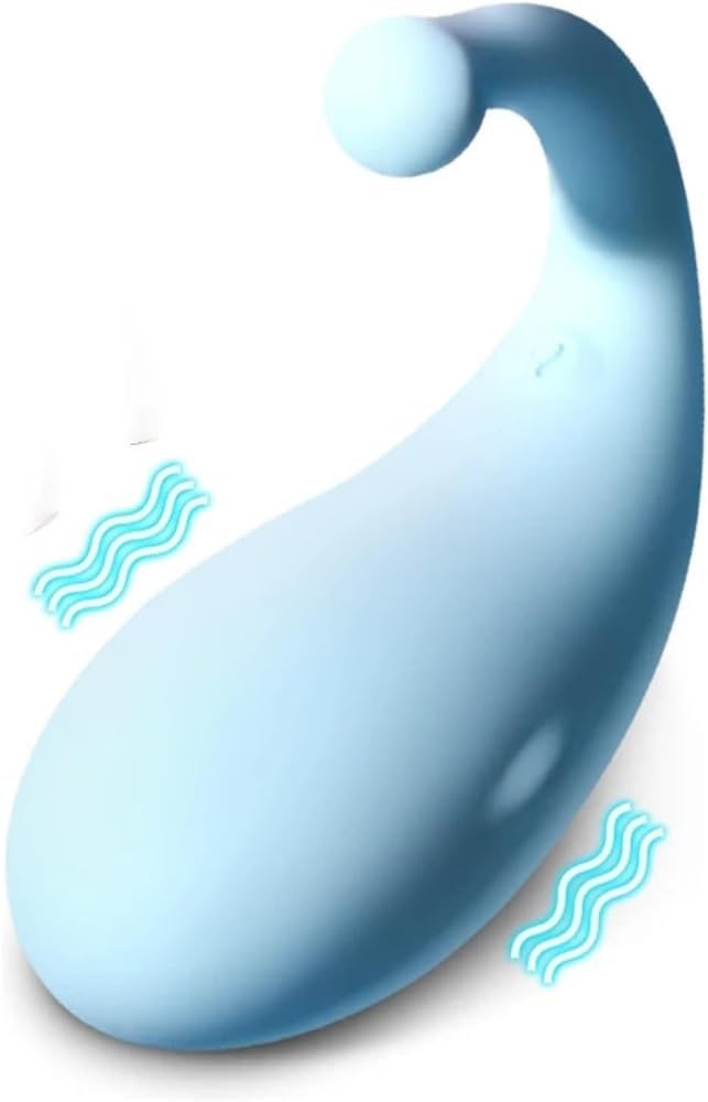 Adult Vibrating Egg 10 Modes Whale-Shaped Sex Machine Vibrating Egg Female Sex Toy G-Spot Vibrator - Image 2