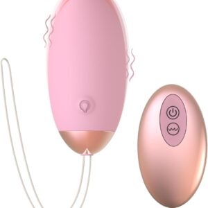 Wearable Vibrator for Women, Wireless Remote Control Adult Toy, Mini Egg Vibrator Bullet with 10 Vibration Modes, Small Pink Discreet G-Spot Clit Stimulator, Waterproof Portable Panty Vibe